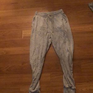 Grey sweatpants